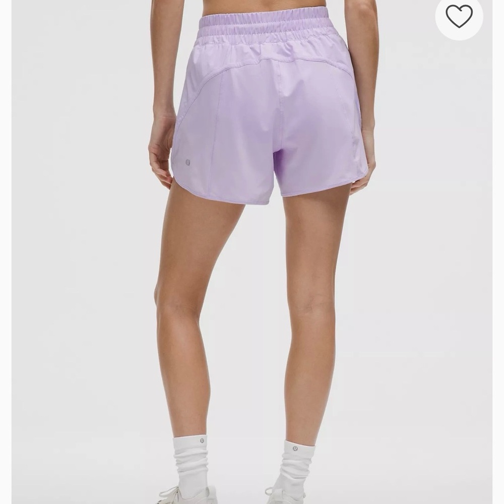 Lululemon Athletica Light Purple Athletic Shorts